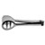 Winco PTOS-8 7-3/4" Stainless Steel Salad Tongs