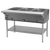 Eagle Group DHT3-120 3 Pan Electric Hot Food Table Open Shelf Base