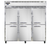 Continental Refrigerator 3RSNSSHD 78" W Three-Section Solid Door Reach-In Refrigerator