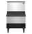 Hoshizaki KM-231BAK 24" W Stainless Steel Air-Cooled Cube Ice Maker with Bin - 115 Volts