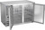 Beverage Air BB48HC-S 48" W Two-Section Solid Door Refrigerated Back Bar Storage Cabinet - 115 Volts