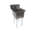 John Boos E1S8-15-14 12" - 23" 18-Gauge Stainless Steel One Compartment E-Series Sink Without Drainboard 14" Deep