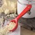Carlisle 492405 2 Oz. Red Solid Portion Spoon