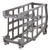 Cambro UCR10R8580 Camshelving Ultimate #10 Can Single Rack (2) Panels Brushed Graphite