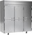 Beverage Air HFS3HC-1HS 78" W Three-Section Solid Door Reach-In Horizon Series Freezer - 208/230 Volts