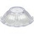 Carlisle 453107 4 5/8" Dia. Plastic Tulip Berry Dish