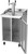 Beverage Air DZ24HC-1-S 24"W Dual Zone Wine & Beer Draft Cooler