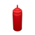CAC China SQBT-W-16R 16 Oz. Red Plastic Squeeze Bottle (8 Pack Per Case)