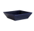 CAC China TG-B6-CBU 15 Oz. Cobalt Blue Porcelain Square Tango Bowl (2 Dozen Per Case)