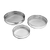 Matfer Bourgeat 115020 Sieve set Round Mesh Stainless Steel Diameters included: 7" 8" And 10" Stainless Steel - 1 set