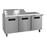 Hoshizaki SR72B-18M 72" W Three-Section Three Door Reach-In Steelheart Series Mega Top Refrigerator