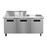 Hoshizaki SR72B-18M 72" W Three-Section Three Door Reach-In Steelheart Series Mega Top Refrigerator