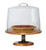 Cal-Mil 4310-5-99 Madera Cake Stand 12-3/4"