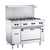 Vulcan EV48S-8FP-208 48" Electric Restaurant Range - 208 Volts