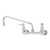 T&S Brass B-0231-02 Faucet 8" wall mount 1/2" NPT elbows 12" swing nozzle with B-PT outlet