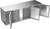 Beverage Air BB94HC-S 94" W Stainless Steel 3 Solid Doors Refrigerated Back Bar Storage Cabinet - 115 Volts