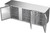Beverage Air BB94HC-S 94" W Stainless Steel 3 Solid Doors Refrigerated Back Bar Storage Cabinet - 115 Volts
