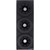 San Jamar C2953BK Black Polystyrene 7-3/4"L x 23-3/4"W x 24-3/4"H Beverage Cabinet