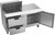 Beverage Air SPED60HC-12M-2 60" W Two-Section One Door Mega Top Refrigerated Counter