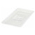 Winco SP7300S 1/3 Size Polycarbonate Poly-Ware Food Pan Cover