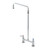 T&S Brass B-0281 Big-Flo Mixing Faucet deck mount 8"