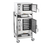 AccuTemp S3/S62081D060 DBL 27" W 2 Compartment Electric Two Steam'N'Hold Boilerless Convection Steamer - 208 Volts