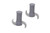 Robot Coupe R2DICE 3 L. Gray Polycarbonate Bowl Combination Food Processor - 120 Volts, 2 HP