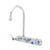 T&S Brass B-1147 Faucet gooseneck nozzle splash mounted