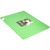 San Jamar CB182412GN 18" x 24" x 1/2" Green Co-Polymer Cut-N-Carry Cutting Board