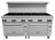 Vulcan 72RS-12B 72" Gas Restaurant Range - 360,000 BTU