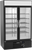 Beverage Air MMR44HC-1-B 47" W Two-Section Glass Door MarketMax Refrigerated Merchandiser