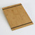 American Metalcraft BBRB 9" W Wood Menu Holder