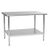 Eagle Group T3048B 48"W X 30"D 430 Stainless Steel Top Budget Series Work Table