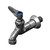 T&S Brass B-0715 Single Sink Faucet heavy duty 1/2" IPS male inlet with adjustable flange