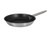 Matfer Bourgeat 669424 9.5" 1.50 Qt Stainless Steel and Aluminum Excalibur Fry Pan