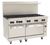 Wolf C60SS-10B-LP 60" Liquid Propane Restaurant Range - 358,000 BTU