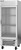 Beverage Air RB27HC-1G 30" W One-Section Glass Door Reach-In Refrigerator