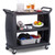 Carlisle CC224303 Black Bus Cart 42"L x 23"W