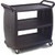 Carlisle CC224303 Black Bus Cart 42"L x 23"W