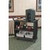 Carlisle CC224303 Black Bus Cart 42"L x 23"W