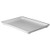 Winco PL-36NC White Rectangle Polypropylene Cover