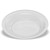 Carlisle 4350302 7 1/5" Dia. Plastic White Dallas Ware Salad Plate