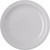 Carlisle 4350302 7 1/5" Dia. Plastic White Dallas Ware Salad Plate