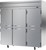 Beverage Air HFP3HC-1HS 78" W Three-Section Solid Door Reach-In Horizon Series Freezer - 208/230 Volts