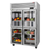 Turbo Air PRO-50-4R-G-N 51.75" W Two-Section Glass Door Reach-In PRO Series Refrigerator