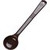 Carlisle 395801 1 1/2 Oz. Solid Reddish Brown Measure Misers Portion Spoon