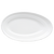 Bon Chef 1100008P Porcelain White Oval Plate