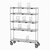 Metro CR1448TGCOPS To-Go Order Pick-Up Station 69" Wire Take-Out Shelving Station