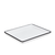 American Metalcraft MRSW12 Plastic White Rectangular Endurance Platter