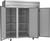 Beverage Air HFP3HC-1S 78" W Three-Section Solid Door Reach-In Horizon Series Freezer - 208/230 Volts